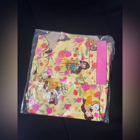 Little Sleepies Disney - Princess Belle Pants Two-Piece Pajama Set Size 2T NWT - Picture 2 of 2